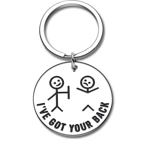 keychains funny gifts friend keychain i got your back stick figures for daughter son christmas birthday valentine stocking stuffers, Silver
keychains funny gifts friend keychain i got your back stick figures for daughter son christmas birthday valentine stocking stuffers, Silver