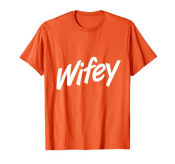 Wifey tee Shirts for Women Hubby Just Married Honeymoon T-Shirt, Mainly pictures