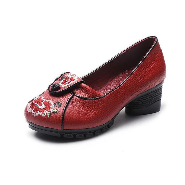 dress shoes 9905 spring and autumn shallow-mouthed women's single ethnic embroidery soft-soled large size dance cowhide, Black
dress shoes 9905 spring and autumn shallow-mouthed women's single ethnic embroidery soft-soled large size dance cowhide, Black