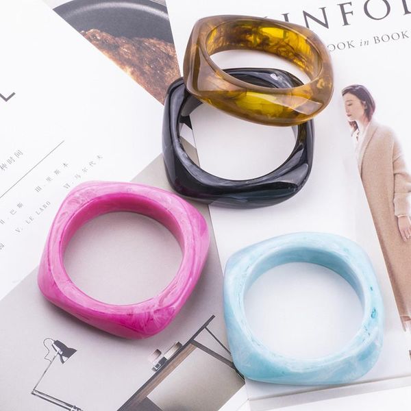 bangle 2021korean classic fashion resin cuff bracelets bangles female acrylic wide irregular geometric bracelet jewelry for women girls, Black
bangle 2021korean classic fashion resin cuff bracelets bangles female acrylic wide irregular geometric bracelet jewelry for women girls, Black