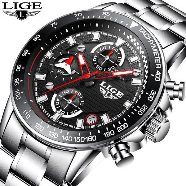 wristwatches relogio masculino mens watches lige business fashion quartz watch sports casual full steel waterproof clock+bo, Slivery;brown
wristwatches relogio masculino mens watches lige business fashion quartz watch sports casual full steel waterproof clock+bo, Slivery;brown