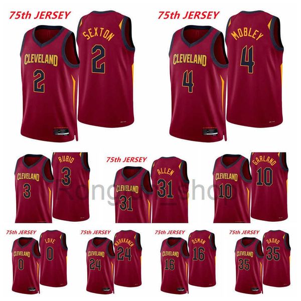 2021-22 75th anniversary diamond printed mens basketball evan mobley collin sexton ricky rubio jarrett allen darius garland lauri markkanen, Black
2021-22 75th anniversary diamond printed mens basketball evan mobley collin sexton ricky rubio jarrett allen darius garland lauri markkanen, Black