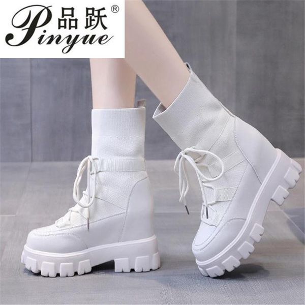 boots size 34--40 women's knitting elastic sock fashion women high heel woman stretch shoes ankle lace-up, Black
boots size 34--40 women's knitting elastic sock fashion women high heel woman stretch shoes ankle lace-up, Black