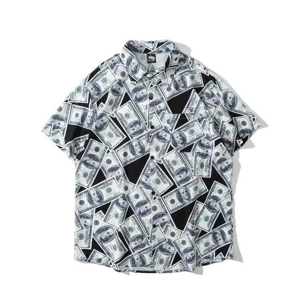 men's casual shirts 2021 summer us dollar full printed retro button up shirt men hip hop short sleeve vintage clothes male chemise homm, White;black
men's casual shirts 2021 summer us dollar full printed retro button up shirt men hip hop short sleeve vintage clothes male chemise homm, White;black