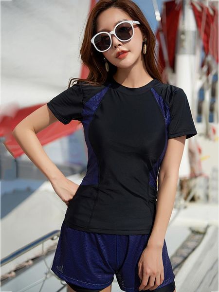 m-5xl short sleeve swimsuit for women beachwear sports two piece swimsuits plump female large size padded bathing suits 3 colors
m-5xl short sleeve swimsuit for women beachwear sports two piece swimsuits plump female large size padded bathing suits 3 colors