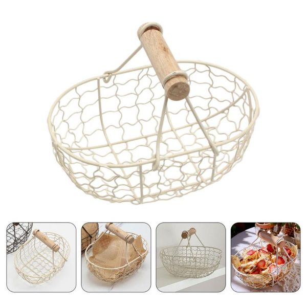 1pc decorative storage basket household fruit basket table storage box (beige)
1pc decorative storage basket household fruit basket table storage box (beige)