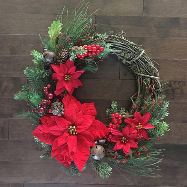 decorative flowers & wreaths christmas wreath artificial plant rattan circle garlands xmas door hanging ornaments for home wall decor year 2
decorative flowers & wreaths christmas wreath artificial plant rattan circle garlands xmas door hanging ornaments for home wall decor year 2