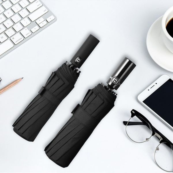 umbrellas parasol automatic umbrella rain women 12 ribs windproof three folding clear uv big men business pongee gift
umbrellas parasol automatic umbrella rain women 12 ribs windproof three folding clear uv big men business pongee gift