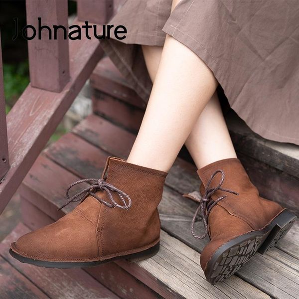 boots johnature winter women ladies shoes warm genuine leather 2021 lace-up round toe flat with wool ankle platform, Black
boots johnature winter women ladies shoes warm genuine leather 2021 lace-up round toe flat with wool ankle platform, Black