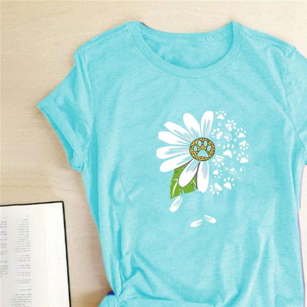 daisy bear paw print t shirts women summer graphic tee shirts for women casual short sleeve ladies camiseta mujer, White
daisy bear paw print t shirts women summer graphic tee shirts for women casual short sleeve ladies camiseta mujer, White