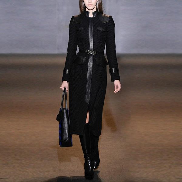 women's wool & blends runway fashion women big notch lapel single breasted mid-long blend coat oversized plush zipper-front black with
women's wool & blends runway fashion women big notch lapel single breasted mid-long blend coat oversized plush zipper-front black with