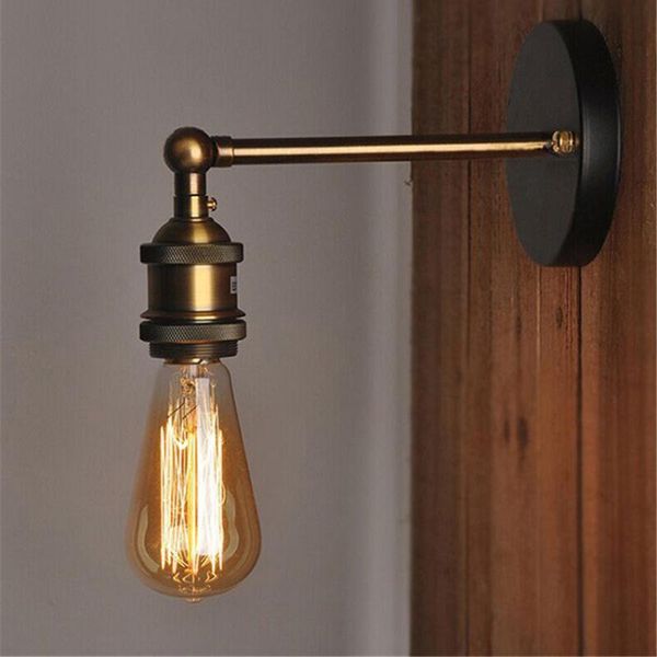 wall lamp vintage iron american single head lamps edison light bulb loft study foyer dining room retro lights sconce luminaire
wall lamp vintage iron american single head lamps edison light bulb loft study foyer dining room retro lights sconce luminaire