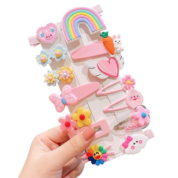 hair accessories candy color children's hairpin fruit tie set girl cartoon cute rope baby duckbill clip, Slivery;white
hair accessories candy color children's hairpin fruit tie set girl cartoon cute rope baby duckbill clip, Slivery;white