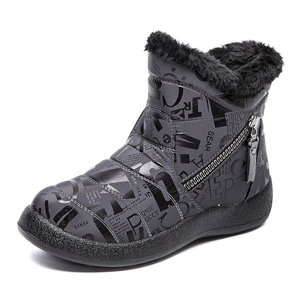 women winter snow boots fashion style casual shoes woman platform waterproof warm female botas botines mujer 211213, Black
women winter snow boots fashion style casual shoes woman platform waterproof warm female botas botines mujer 211213, Black