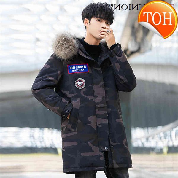 winter camouflage men down jackets parka warm coats fur collar thick outdoor ski outerwear male clothing puffer jacket, Black
winter camouflage men down jackets parka warm coats fur collar thick outdoor ski outerwear male clothing puffer jacket, Black