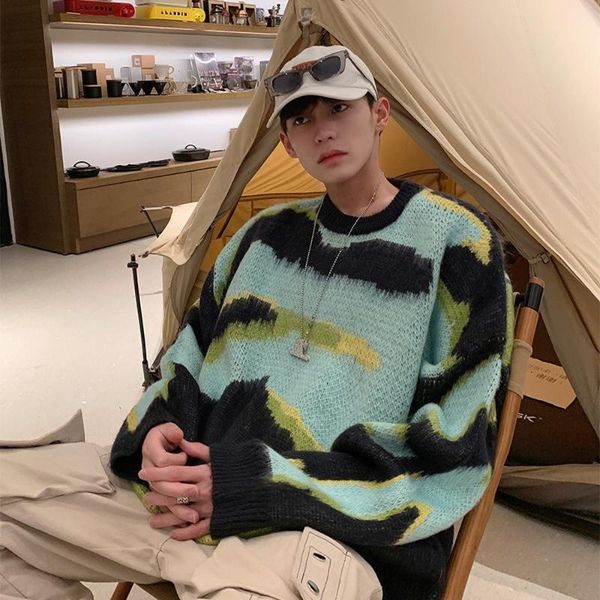 men's sweaters autumn sweater men streetwear designed korean fashion pullover long sleeve casual clothes jumper male 2021, White;black
men's sweaters autumn sweater men streetwear designed korean fashion pullover long sleeve casual clothes jumper male 2021, White;black
