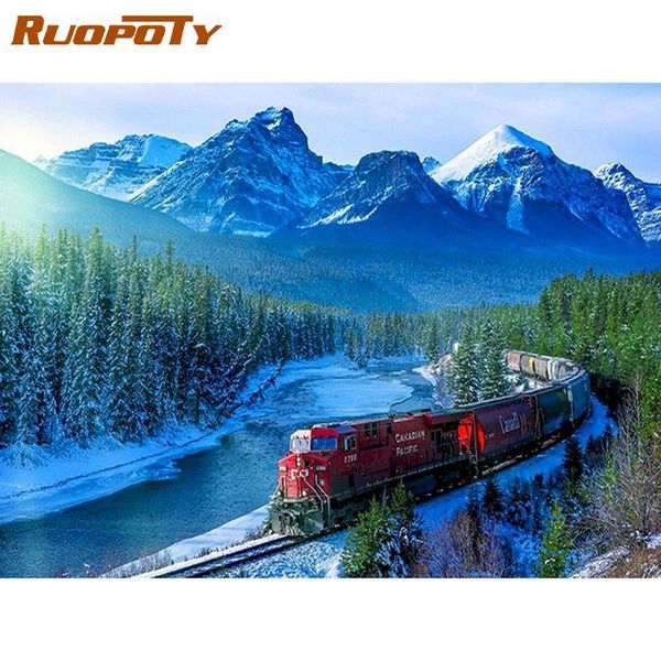 paintings ruopoty frame diy painting by numbers train paint number landscape handpainted gift wall decor 60Ã75cm
paintings ruopoty frame diy painting by numbers train paint number landscape handpainted gift wall decor 60Ã75cm