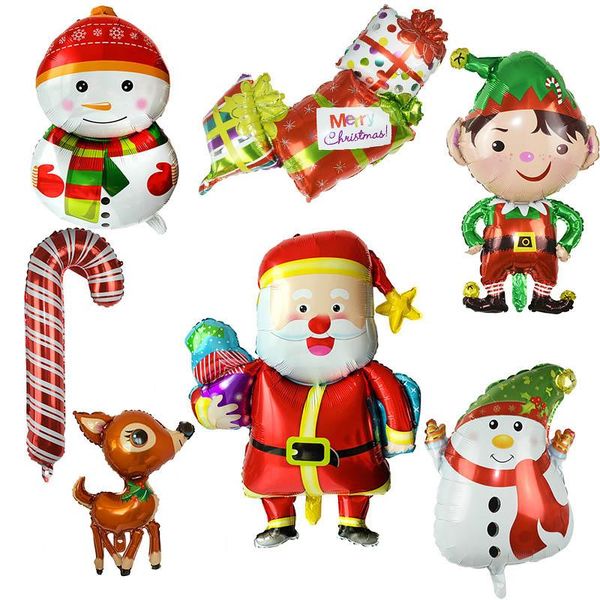 party decoration 1pc christmas foil balloon santa claus snowman helium xmas home decor year navidad globos
party decoration 1pc christmas foil balloon santa claus snowman helium xmas home decor year navidad globos
