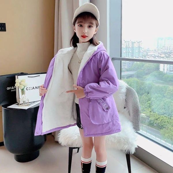 down coat children`s plush padded jacket for girls outerwear autumn winter long cotton parkas windbreaker teenager girl kids clothes, Blue;gray
down coat children`s plush padded jacket for girls outerwear autumn winter long cotton parkas windbreaker teenager girl kids clothes, Blue;gray