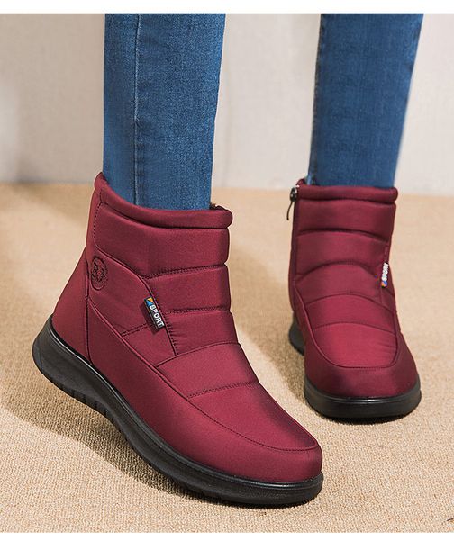 women boots 2022 new winter shoes for women snow boots low heels botas mujer keep warm waterproof ankle boots winter botte femme, Black
women boots 2022 new winter shoes for women snow boots low heels botas mujer keep warm waterproof ankle boots winter botte femme, Black