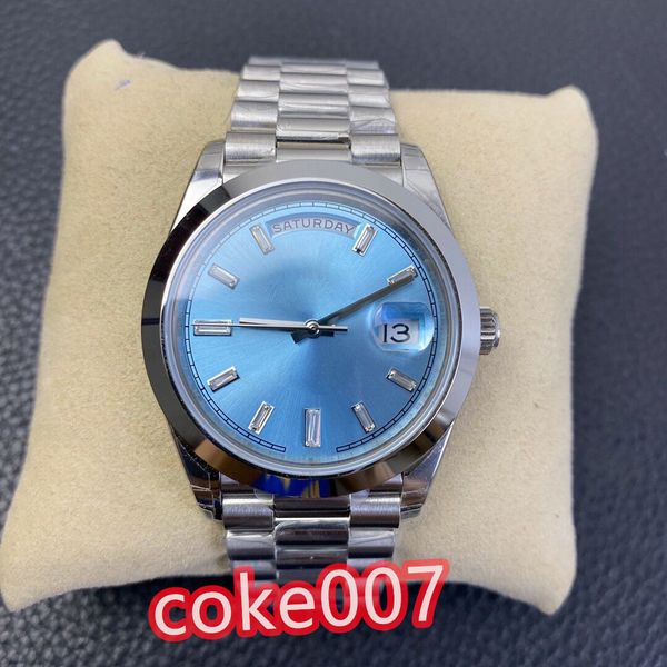 automatic fashion men's watch wristwatch bf maker day date 40 platinum president baguette diamond 228206, Slivery;brown
automatic fashion men's watch wristwatch bf maker day date 40 platinum president baguette diamond 228206, Slivery;brown