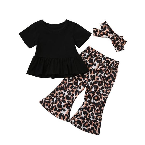 3pcs fashion 2021 toddler kids girls clothes set ruched solid t-shirt+leopard pant outfits party infant girls clothing, White
3pcs fashion 2021 toddler kids girls clothes set ruched solid t-shirt+leopard pant outfits party infant girls clothing, White