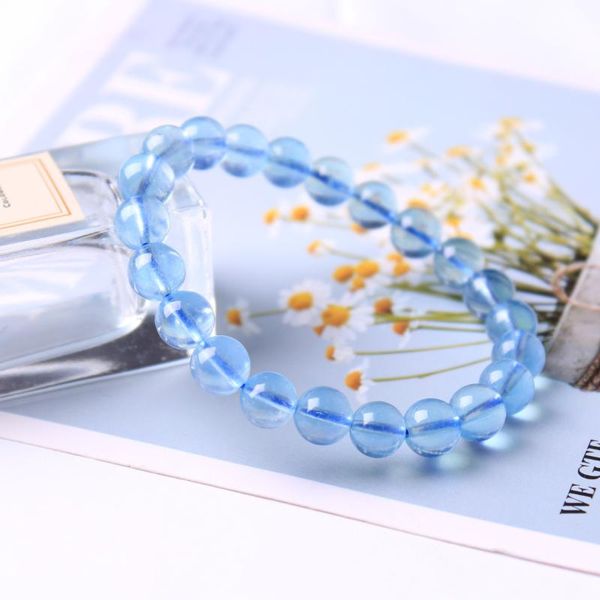 1pcs natural aquamarine bracelet energy aeroides stone hand catenary rare ore quartz for healing
1pcs natural aquamarine bracelet energy aeroides stone hand catenary rare ore quartz for healing