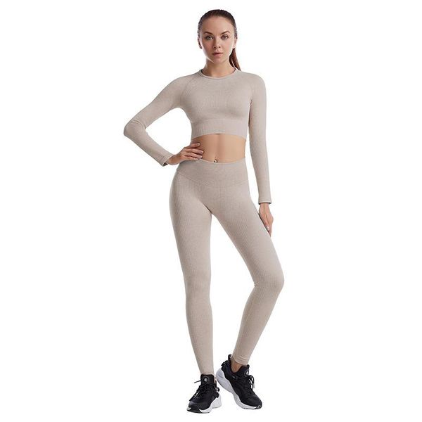 yoga outfit women sportswear set gym workout clothes long sleeve fitness crop high waist tight seamless soild color sport pants
yoga outfit women sportswear set gym workout clothes long sleeve fitness crop high waist tight seamless soild color sport pants