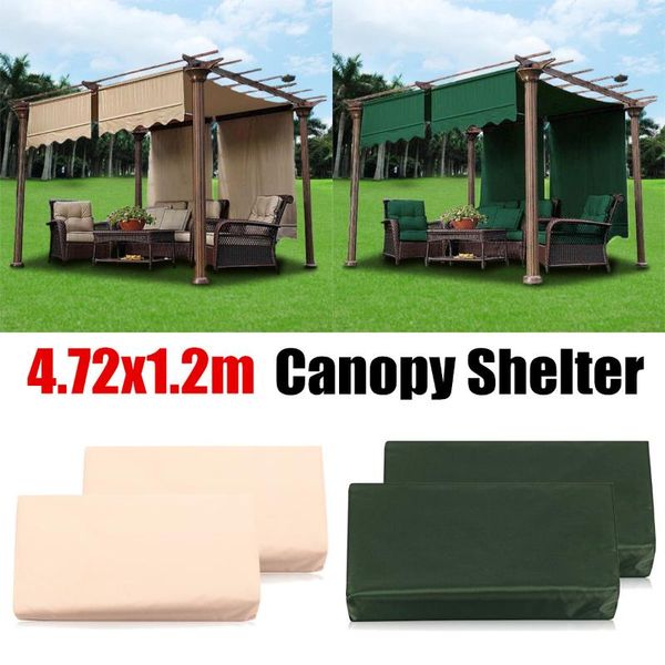 shade 2pcs 4.72x1.2m sun canopy outdoor camping cover garden patio shelter waterproof polyester awning cloth green/beige
shade 2pcs 4.72x1.2m sun canopy outdoor camping cover garden patio shelter waterproof polyester awning cloth green/beige