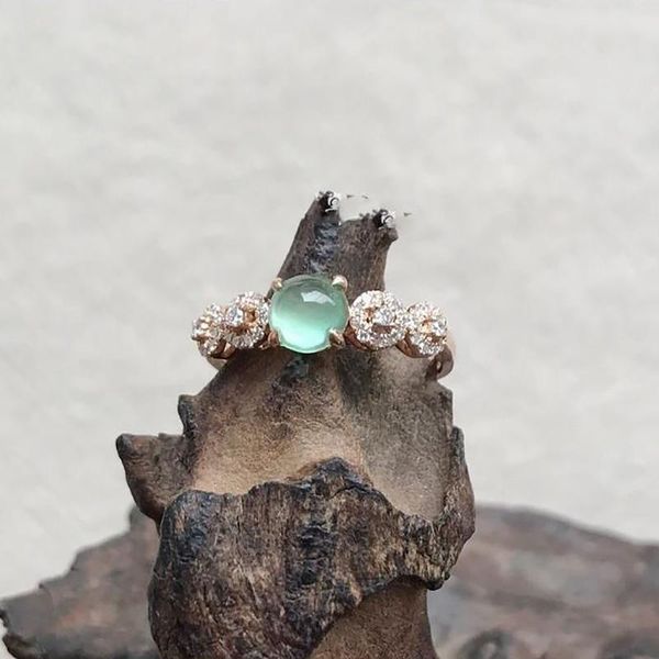 cluster rings original prehnite smooth diamond-set opening adjustable ring luxury sparkle designer craft charm ladies silver jewelry, Golden;silver
cluster rings original prehnite smooth diamond-set opening adjustable ring luxury sparkle designer craft charm ladies silver jewelry, Golden;silver