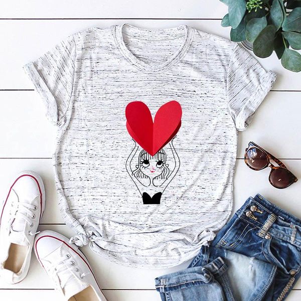 women's t-shirt womens cotton cute girl loveheart print graphic tees woman oversized short sleeve shirts female clothes streetwear, White
women's t-shirt womens cotton cute girl loveheart print graphic tees woman oversized short sleeve shirts female clothes streetwear, White