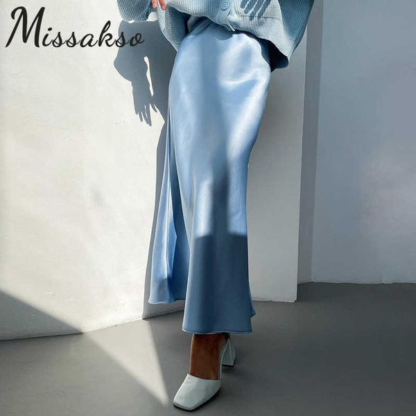 missakso silky satin zipper midi skirts streetwear club summer women blue purple fashion high waisted female skirts 210625, Black
missakso silky satin zipper midi skirts streetwear club summer women blue purple fashion high waisted female skirts 210625, Black