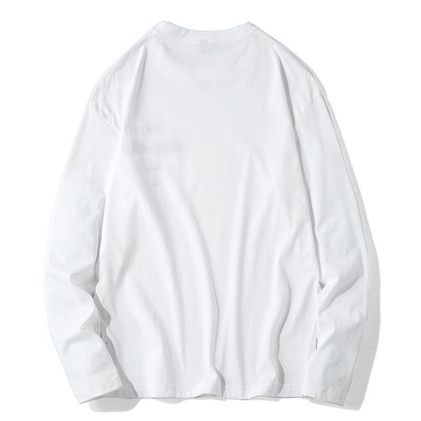 2021 autumn new cat t in long sleeves shirt torn from men's neck pure t-shirt men of full k85 quality 7553, White;black
2021 autumn new cat t in long sleeves shirt torn from men's neck pure t-shirt men of full k85 quality 7553, White;black