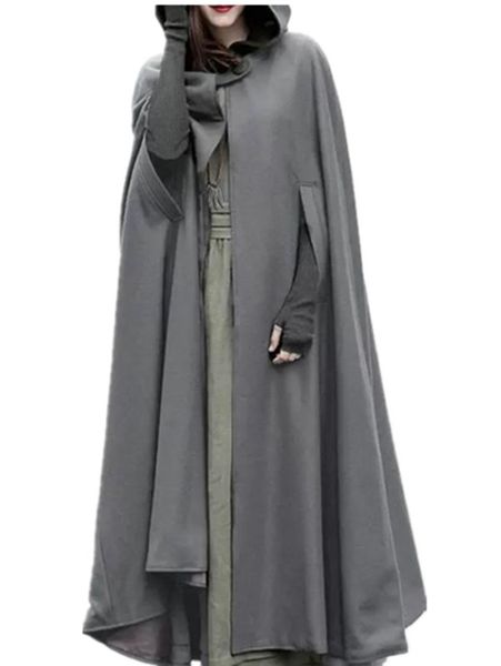 women's jackets winter hooded open front cloak loose solid long coat hoodies cosplay outwear christmas casual cape poncho plus size, Black;brown
women's jackets winter hooded open front cloak loose solid long coat hoodies cosplay outwear christmas casual cape poncho plus size, Black;brown
