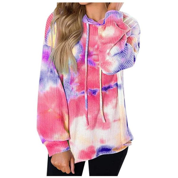 women's hoodies & sweatshirts women sweatshirt ladies colorful tie dye printed long sleeve hooded korean loose cotton pullover plus si, Black
women's hoodies & sweatshirts women sweatshirt ladies colorful tie dye printed long sleeve hooded korean loose cotton pullover plus si, Black