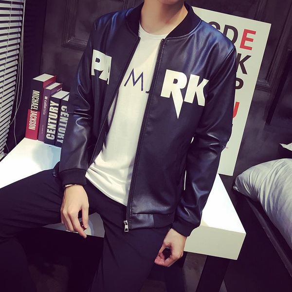 men's fur & faux 2021 autumn winter fashion mens brand leather jacket motorcycle letter printed hip hop punk light jackets pilot, Black
men's fur & faux 2021 autumn winter fashion mens brand leather jacket motorcycle letter printed hip hop punk light jackets pilot, Black