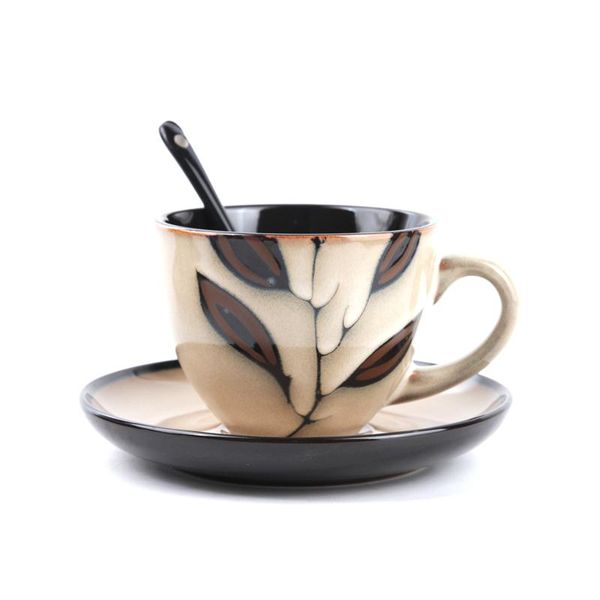 coffee cup set simple european style small luxury coffee cup and saucer household retro ceramic mug
coffee cup set simple european style small luxury coffee cup and saucer household retro ceramic mug