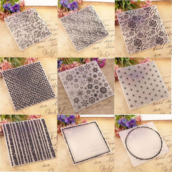 craft tools 18 design plastic embossing folders embossed for scrapbook, , card design, folding folder mold 15x15cm
craft tools 18 design plastic embossing folders embossed for scrapbook, , card design, folding folder mold 15x15cm