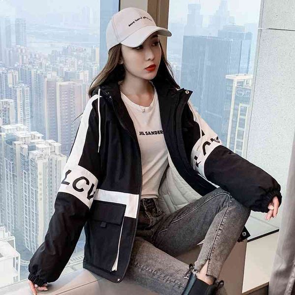 pike down women's middle long 2020 winter new big hair collar student cotton padded jacket warm, Tan;black
pike down women's middle long 2020 winter new big hair collar student cotton padded jacket warm, Tan;black