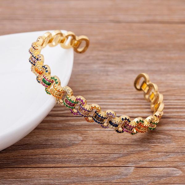 bangle rhinestone chain women cuffs and bracelets colorful crystal copper fashion charms bangles party wedding jewelry, Black
bangle rhinestone chain women cuffs and bracelets colorful crystal copper fashion charms bangles party wedding jewelry, Black