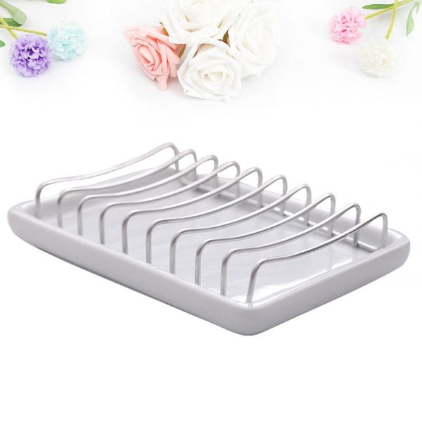 bath accessory set 1pc stainless steel ceramic soap dish holder double layer draining box for bathroom shower kitchen(white)
bath accessory set 1pc stainless steel ceramic soap dish holder double layer draining box for bathroom shower kitchen(white)