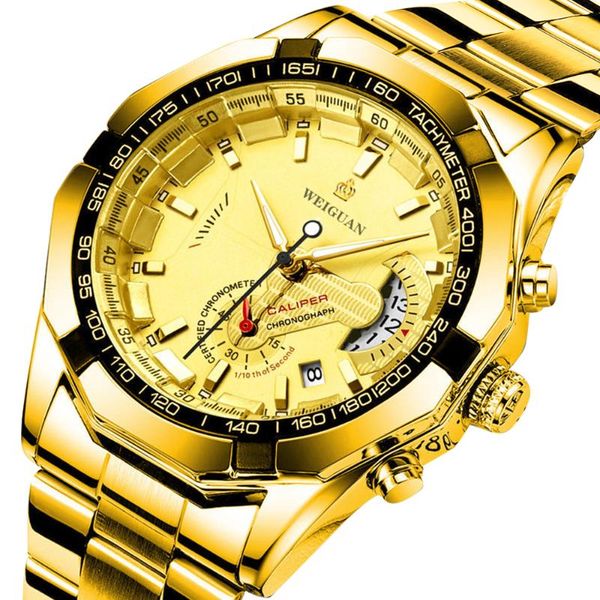 wristwatches business reloj hombre golden luxury men's watches stainless steel band fashion luminous quartz watch for man calendar male, Slivery;brown
wristwatches business reloj hombre golden luxury men's watches stainless steel band fashion luminous quartz watch for man calendar male, Slivery;brown