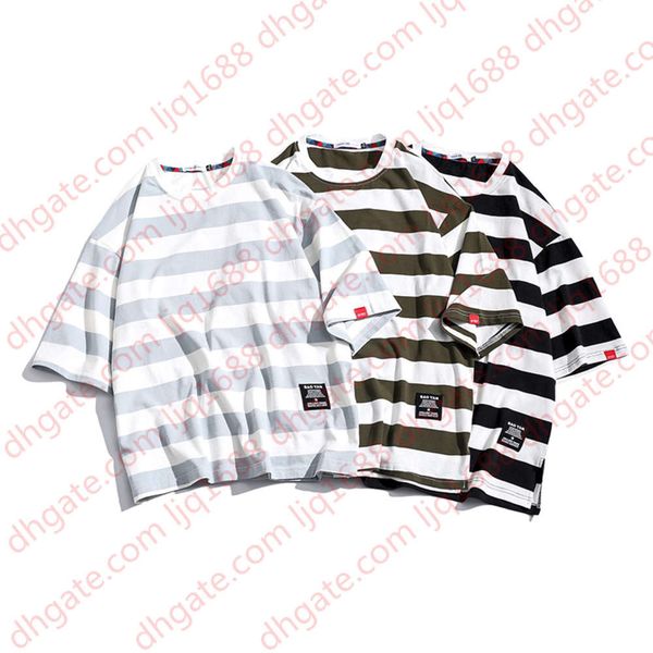 black t shirt mens tshirt striped for men tee summer japanese casual tshirts streetwear fitness tees oversized, White;black
black t shirt mens tshirt striped for men tee summer japanese casual tshirts streetwear fitness tees oversized, White;black