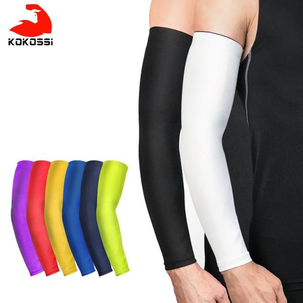 elbow & knee pads kokossi sports arm compression sleeve basketball cycling summer running uv protection volleyball sunscreen bands breathabl, Black;gray
elbow & knee pads kokossi sports arm compression sleeve basketball cycling summer running uv protection volleyball sunscreen bands breathabl, Black;gray