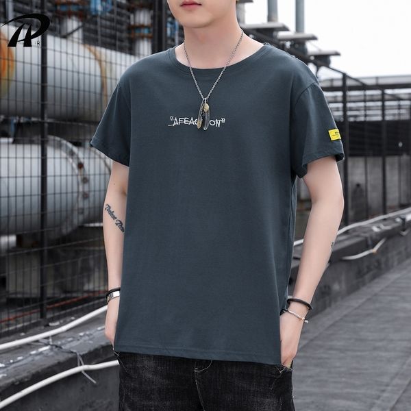 pure cotton short sleeve t-shirt 2021 summer new fashion men's loose clothes, White;black
pure cotton short sleeve t-shirt 2021 summer new fashion men's loose clothes, White;black