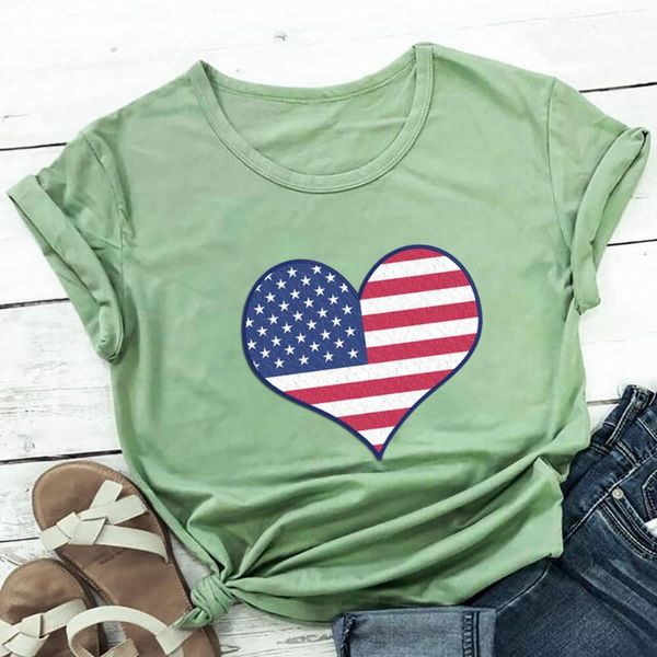 women's t-shirt heart american flag graphic print 4th of july 100%cotton women tshirt summer casual short sleeve holiday tee, White
women's t-shirt heart american flag graphic print 4th of july 100%cotton women tshirt summer casual short sleeve holiday tee, White