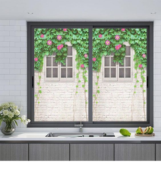 window stickers film privacy morning glory non adhesive glass sticker sun protection heat control for homedecor
window stickers film privacy morning glory non adhesive glass sticker sun protection heat control for homedecor