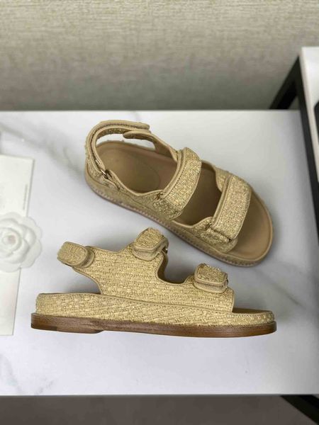 women's arrival summer luxury designer sandals fashion good quality genuine leather cloth cover embroidery hook & loop flat heeel 35 to, Black
women's arrival summer luxury designer sandals fashion good quality genuine leather cloth cover embroidery hook & loop flat heeel 35 to, Black