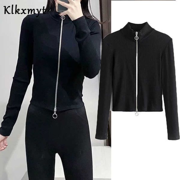 klkxmyt za women fashion stripe cropped zipper cardigan sweater vintage long sleeve slim female outerwear chic 210527, White
klkxmyt za women fashion stripe cropped zipper cardigan sweater vintage long sleeve slim female outerwear chic 210527, White