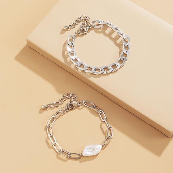 bangle fashion special-shaped imitation pearl metal bracelet feminine temperament exaggerated multi-layer chain, Black
bangle fashion special-shaped imitation pearl metal bracelet feminine temperament exaggerated multi-layer chain, Black